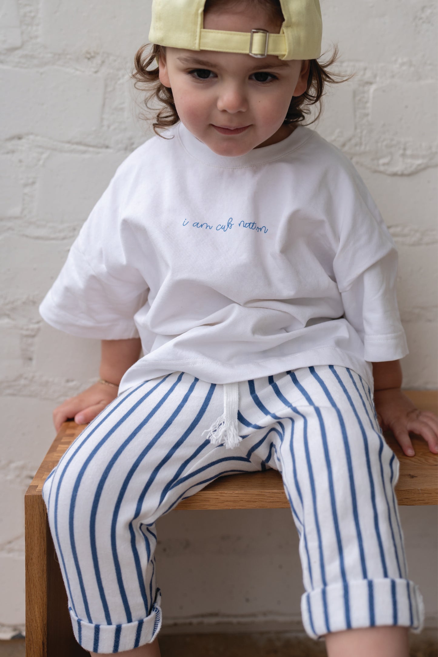 Striped Cotton Trouser