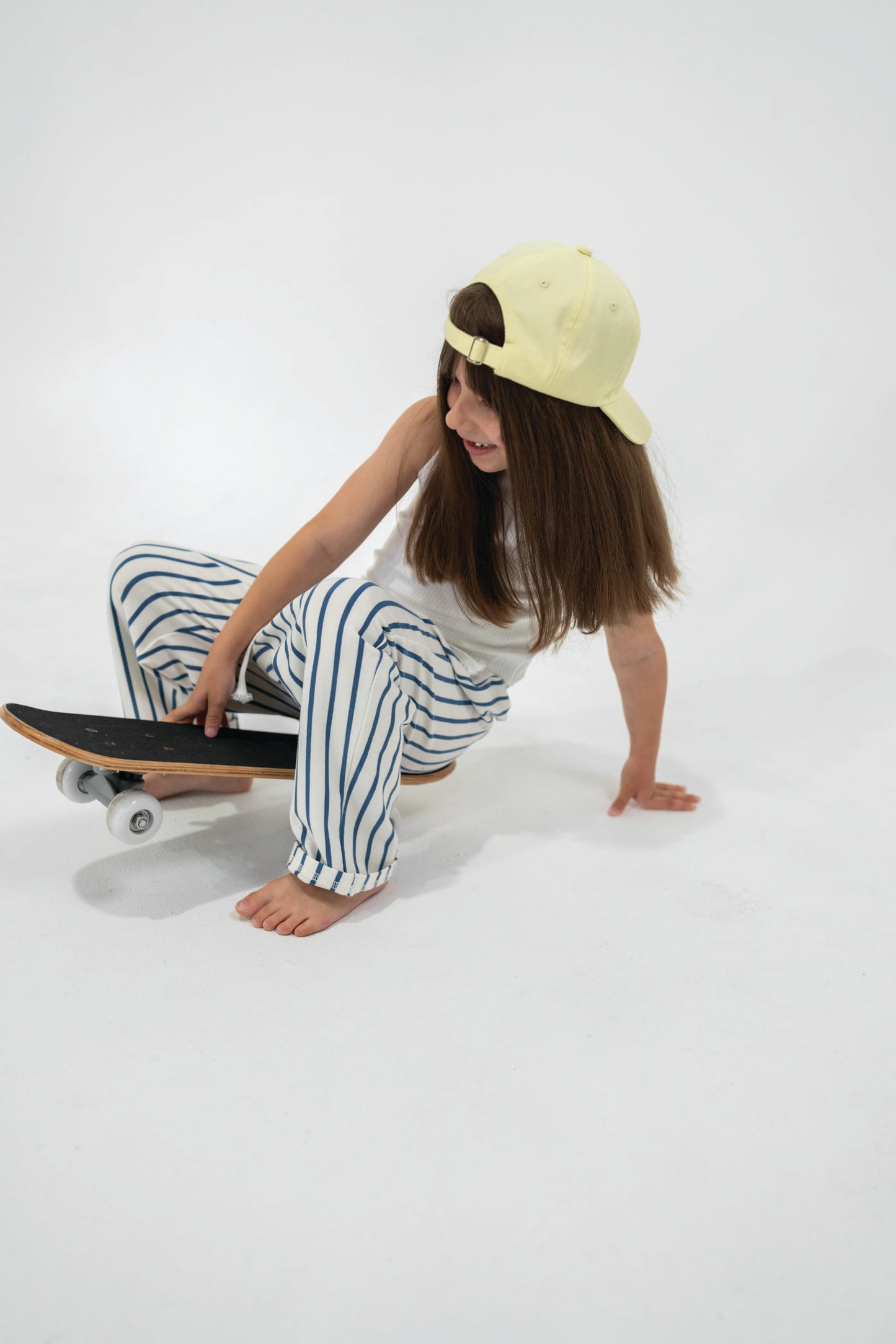 Striped Cotton Trouser