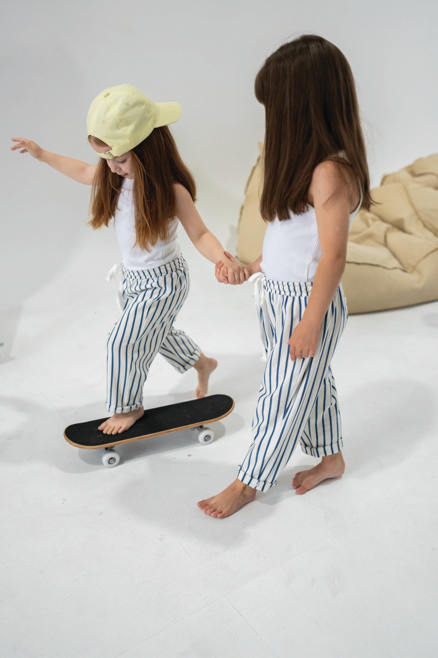 Striped Cotton Trouser